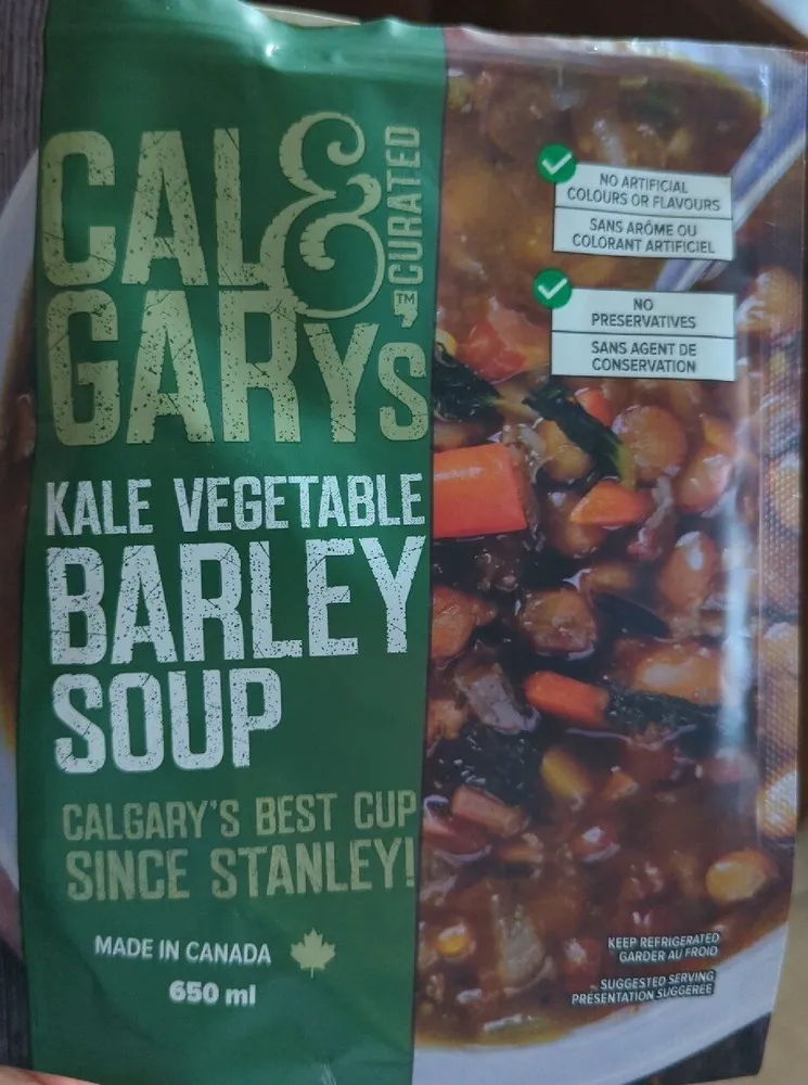 Kale Vegetable Barley Soup