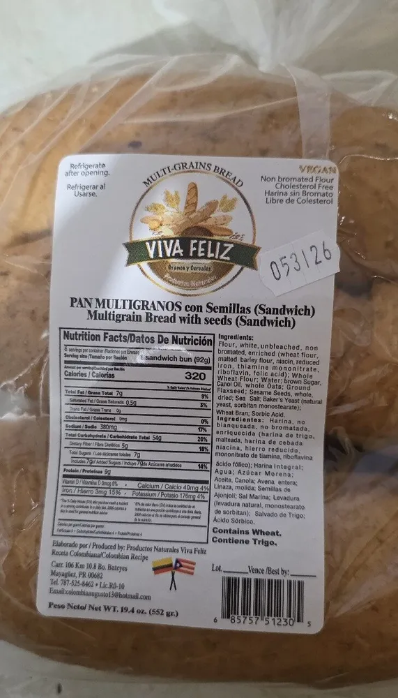 Pan Multigranos