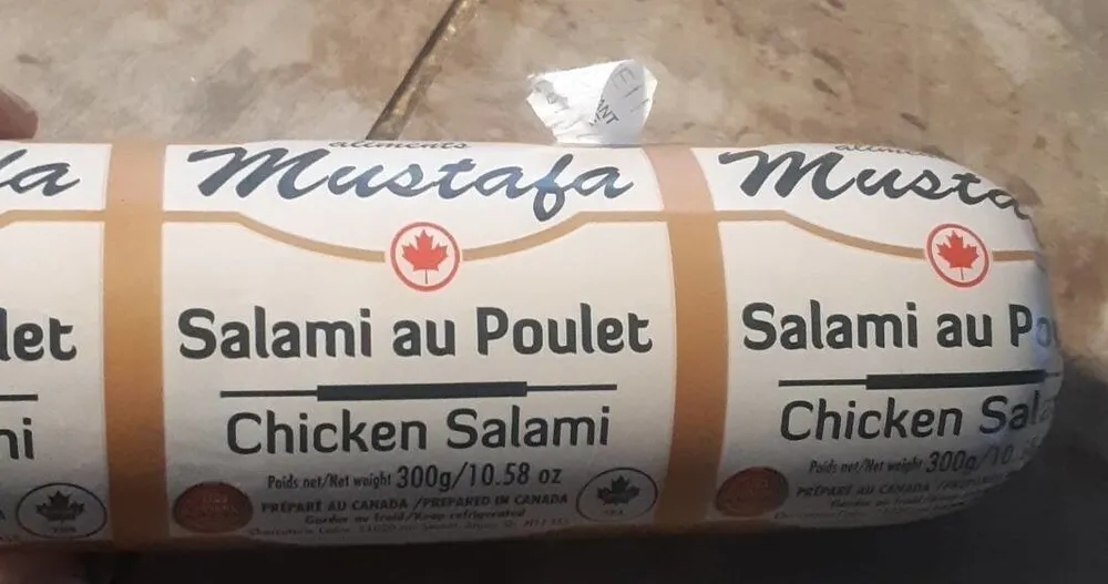 Salami poulet