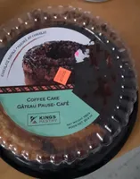 Gâteau pause café marbré au chocolat