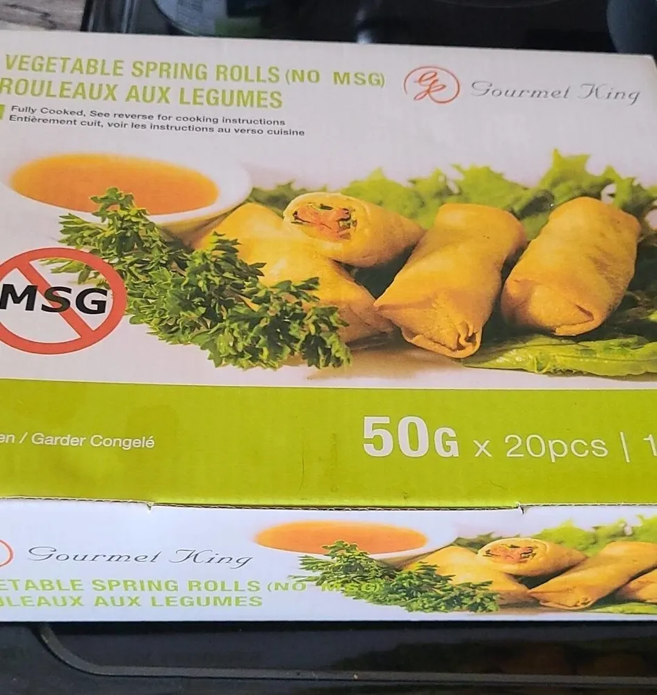 Gourmet spring rolls