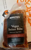 Vegan seitan ribs