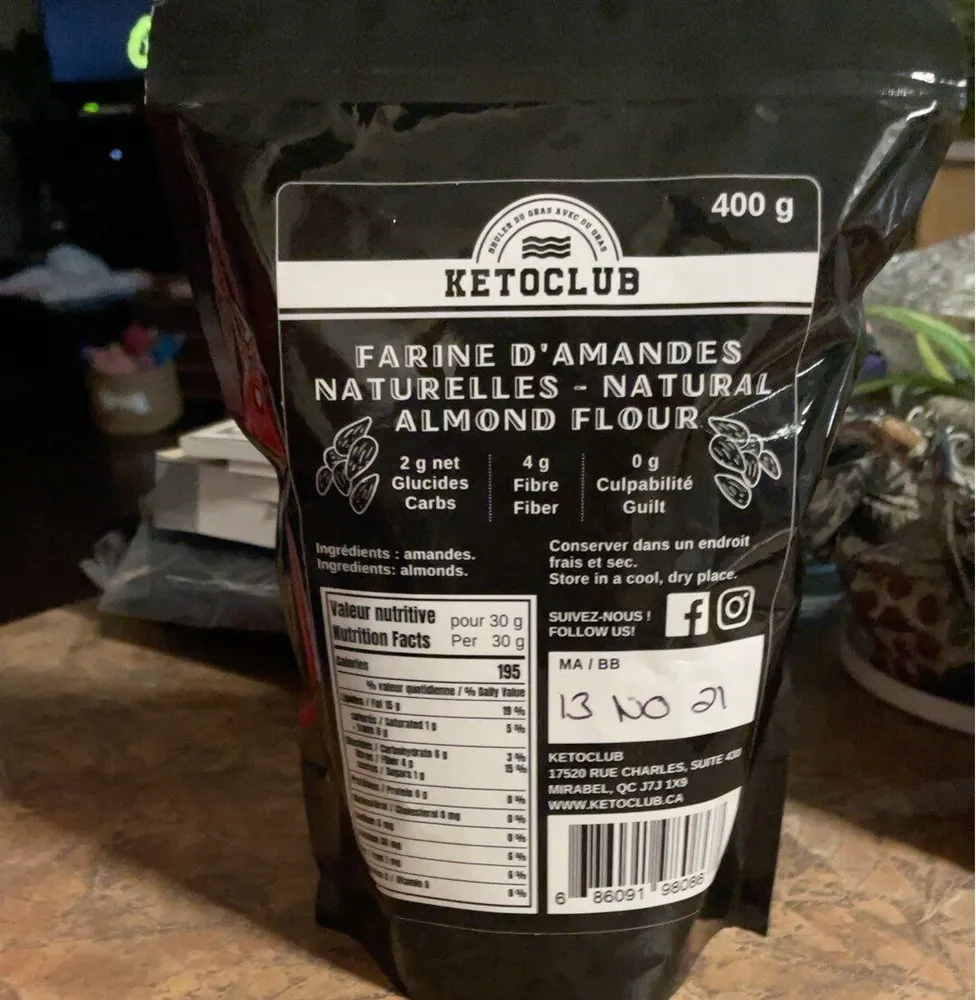 Farine d’amandes