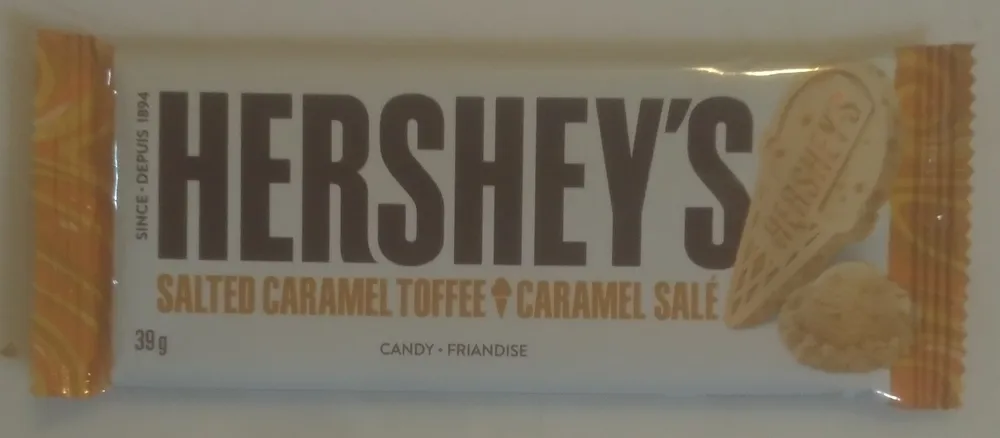 Salted Caramel Toffee Bar