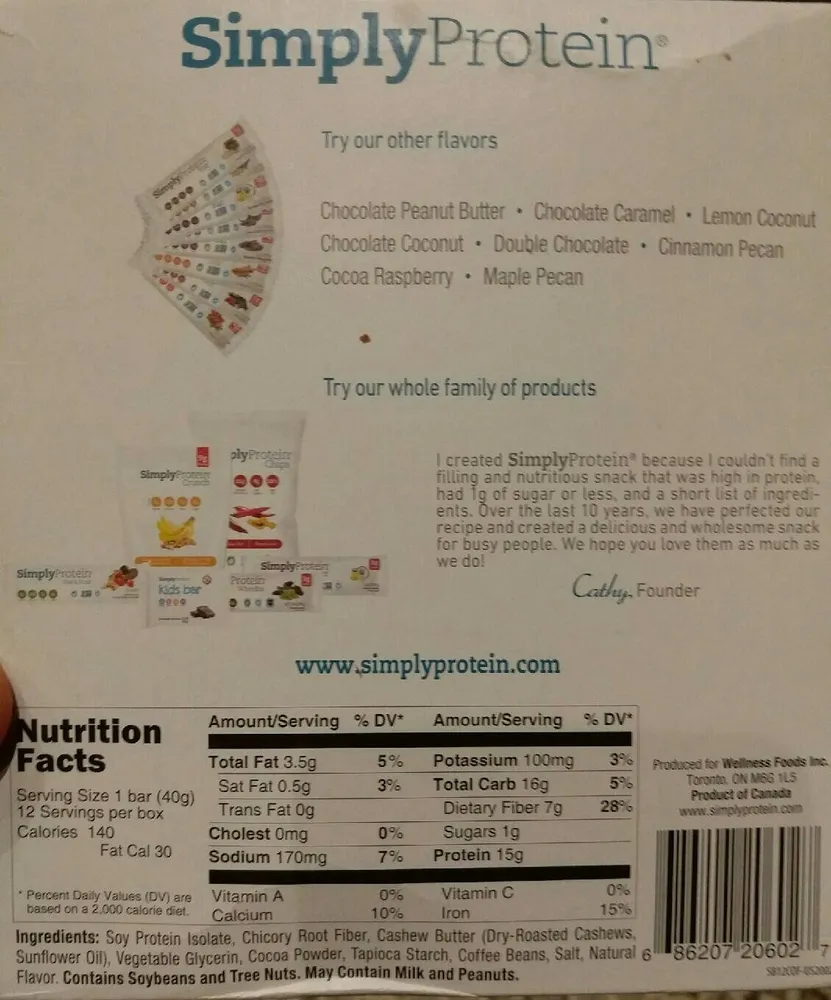 Cocoa Coffee Protein Bar