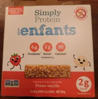 Simply protein pour enfants - fraise vanille
