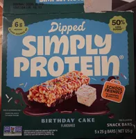 Dipped Bar - Birthday Cake Flavoured