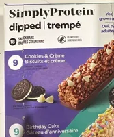 Multi-pack Dipped Snack Bar - Birthday Cake, Cookies & Crème