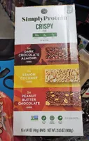Crispy Bars (dark Chocolate Almond, Lemon Coconut, Peanut Butter Chocolate)