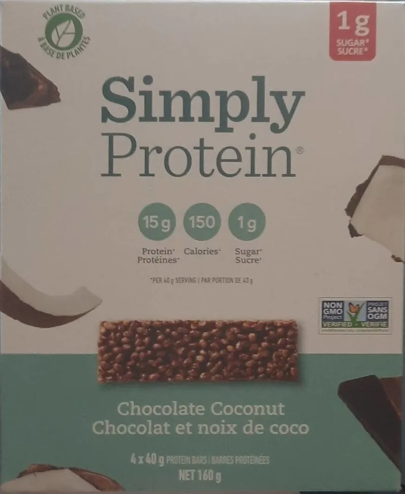 Barre chocolat coco