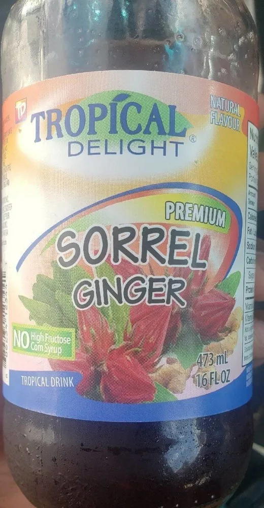 Tropical Delight  sorrel ginger