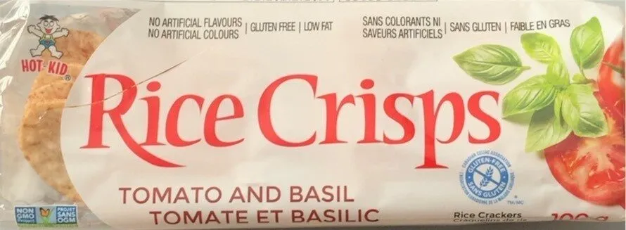 Rice Crisps Tomato & Basil