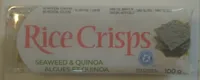 Seaweed & Quinoa Rice Crisps