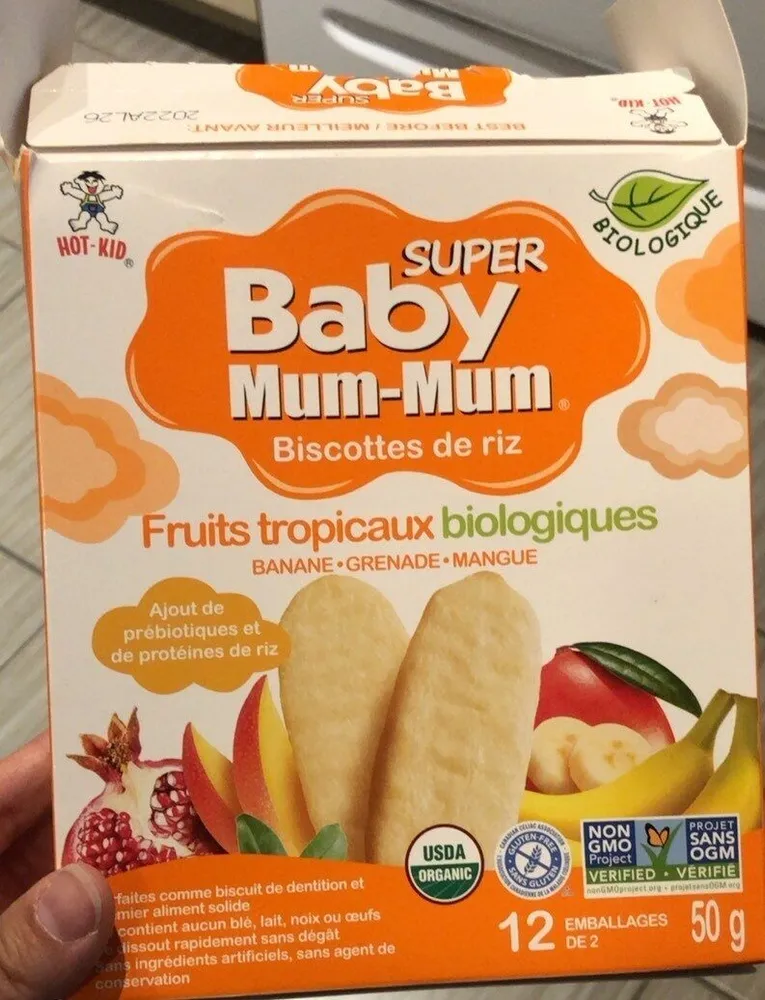 Organic Baby Mum Mum Super - Super Tropical