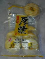 Want want sea salt rice crackers