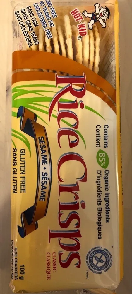 Rice Crisps Sesame