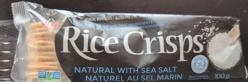 Rice Crisps Natural