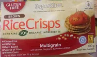 SuperSlim Brown Rice Crisps Multigrain Flavor