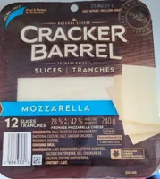Mozzarella tranches
