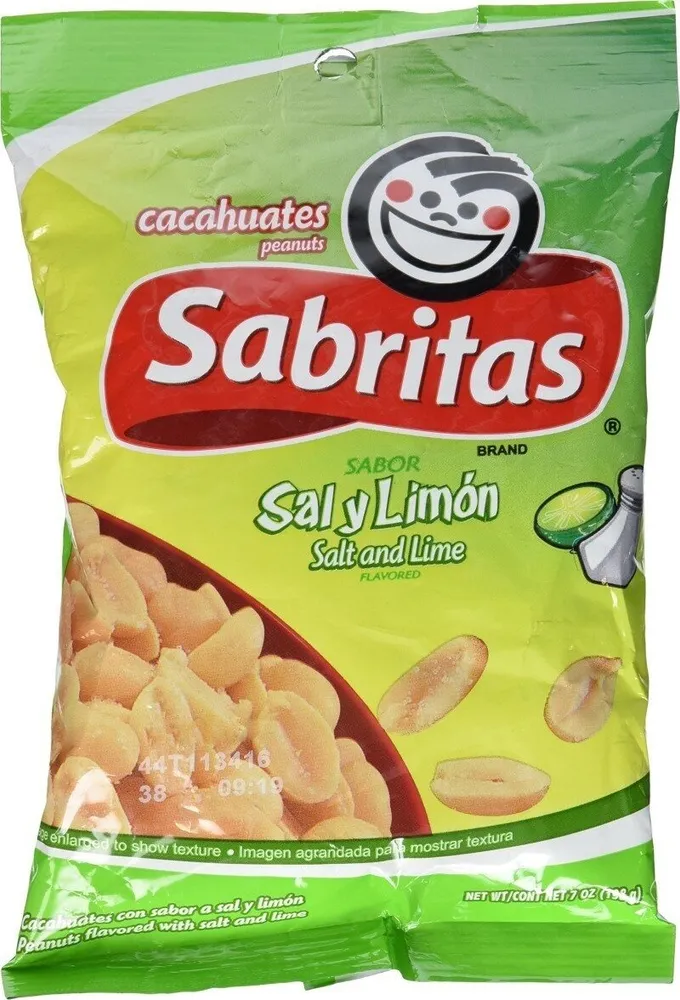 Salt and lime peanuts