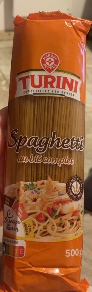 Spaghetti au blé complet