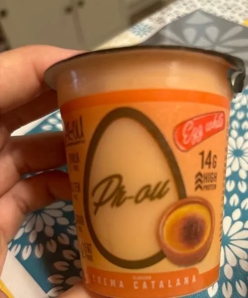 Flam proteico crema catalana