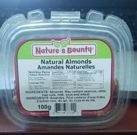 Natural almonds