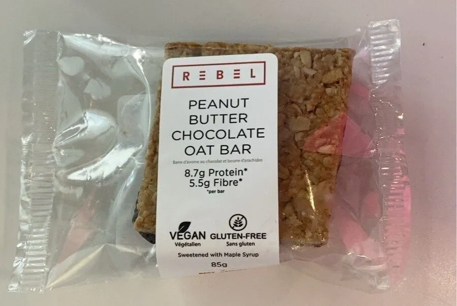 Peanut butter oat bar