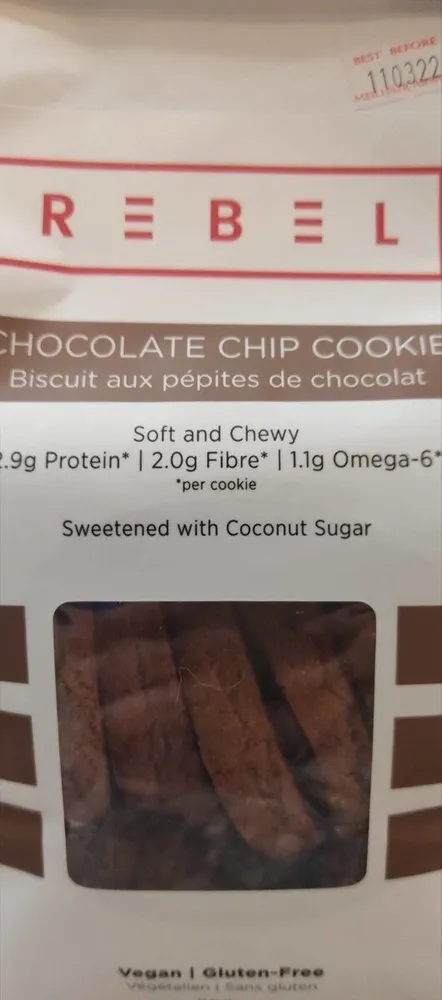 Rebel chocolate chip cookie