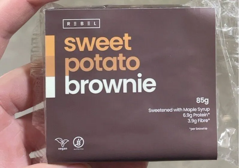 Sweet potato brownie