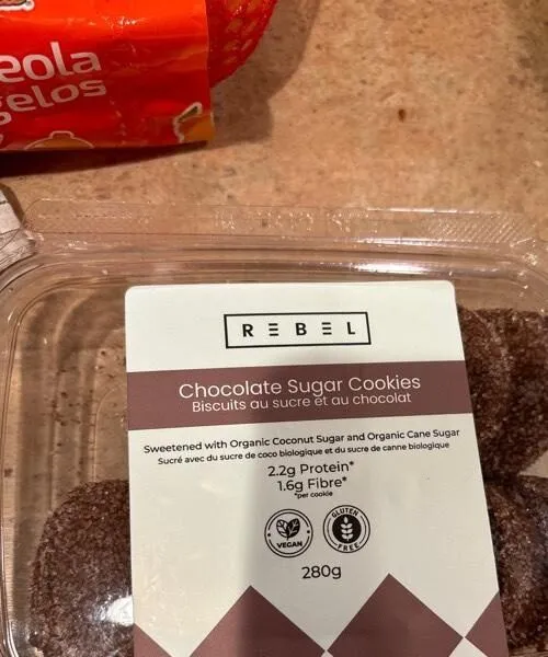 Chocolate sugar cookies