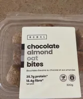 Chocolate almond oat bites