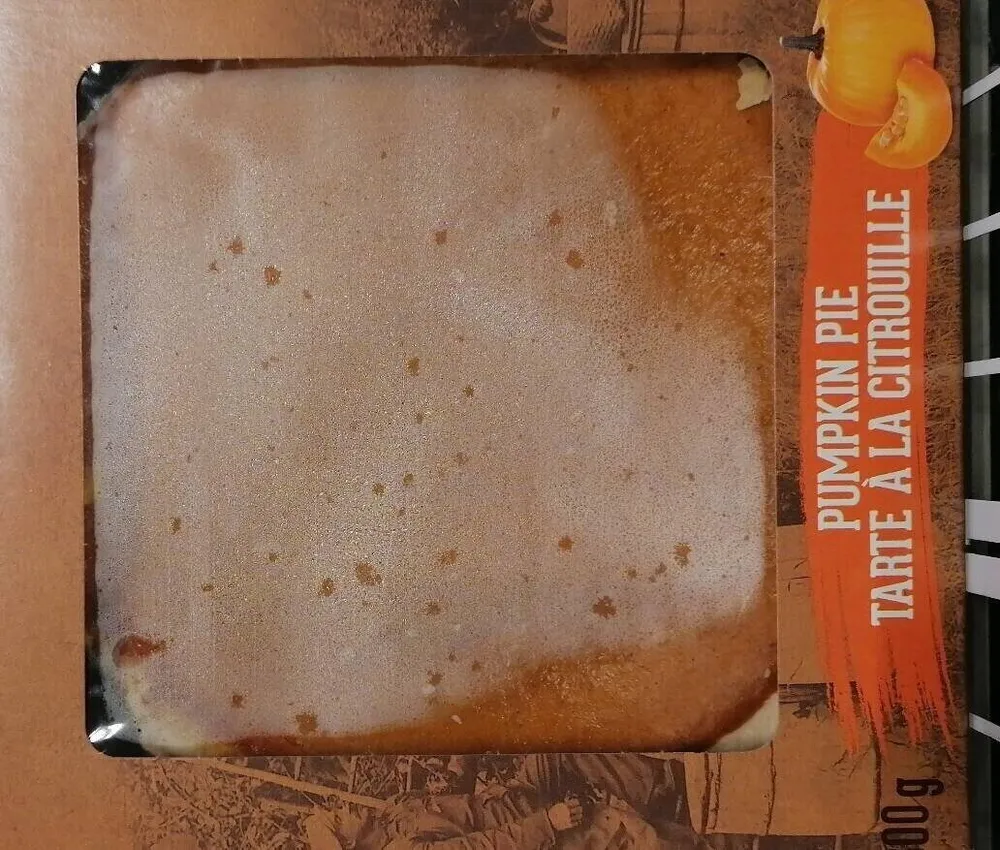 Tarte à la citrouille