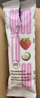 Strawberry Macadamia Nut Snack Bar