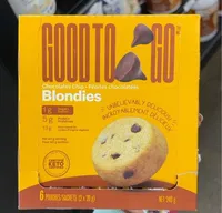 chocolatey chip blondies