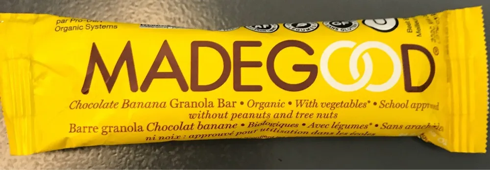 Madegood chocola banane