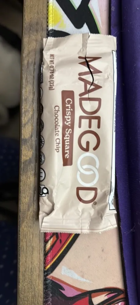 Crispy Square Chocolate Chip