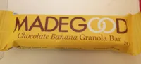 Chocolate banana granola bar