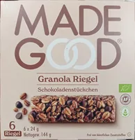 Chocolate chip Granola Riegel