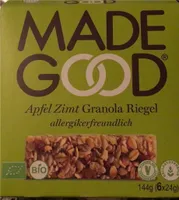 Apfel Zimt Granola Riegel