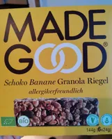 Made good Schoko Bananen Riegel