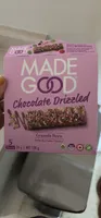 ORGANIC DRIZZLED GRANOLA BARS birthday cake flavour