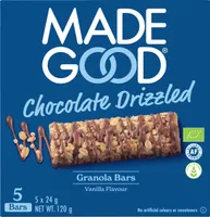 Granola Bars chocolate drizzled