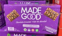 chocolate drizzled
