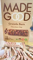 Chocolate Chip Organic Granola Bars