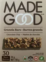 Pépites de chocolat Barres Granola