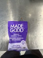 ORGANIC GRANOLA BITES mixed berry