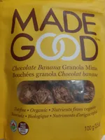 Chocolate Banana Granola Minis