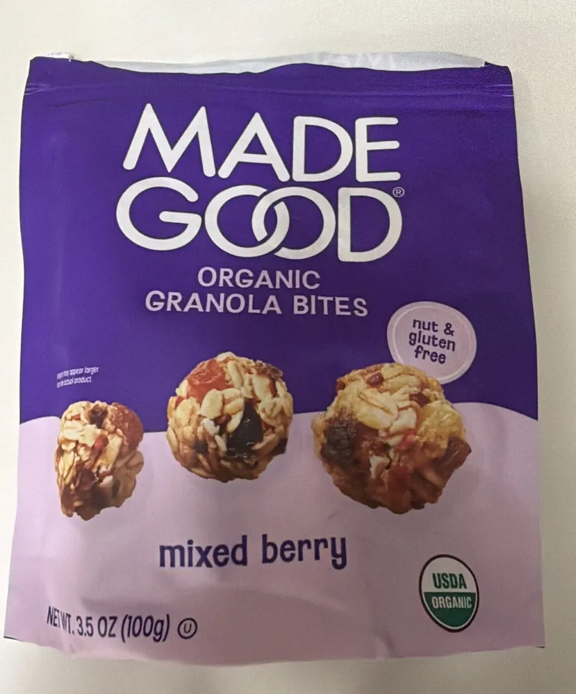 Mixed berry granola minis