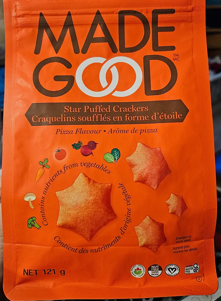 Star Puffed Crackers - Pizza Flavor / Flavour